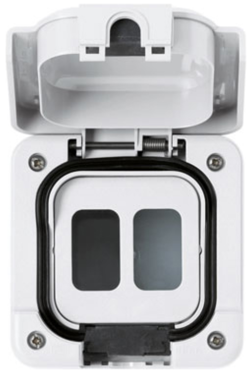 Enclosure, Modular Grid Plus IP66, With 1 & 2 Gang Inserts