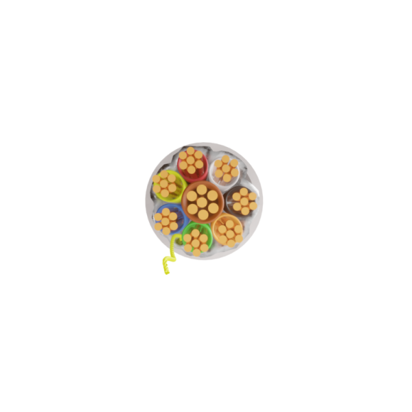 Cable, Alarm 8 Core TCCA Type 3 Scrnd LSF, Reel of 100m - Image 4