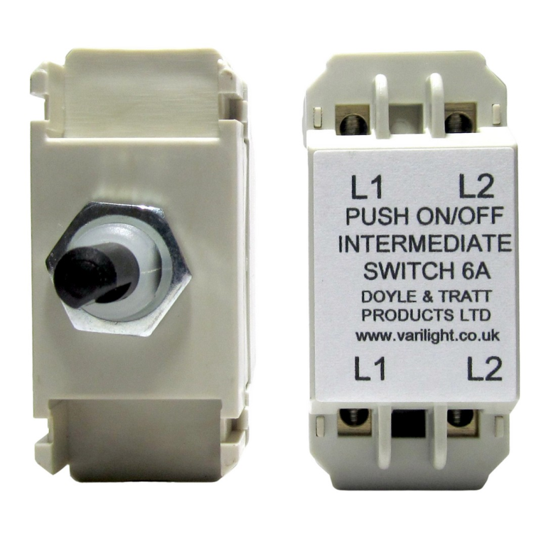 Switch, Intermediate Push Switch Module, Dummy Dimmer