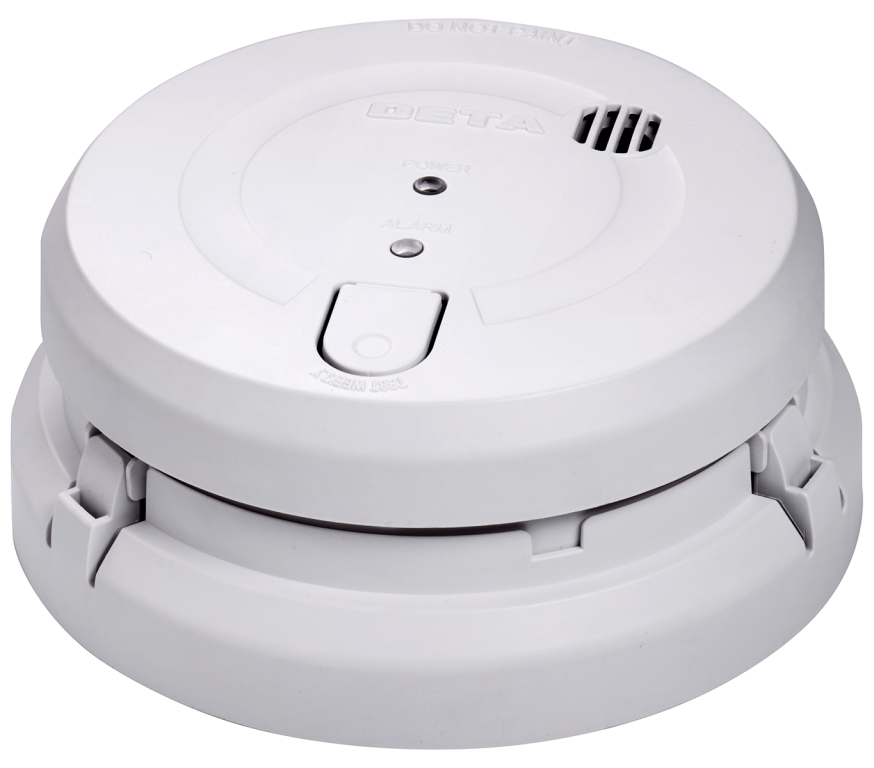 Alarm, Optical Smoke, c/w Battery Back Up