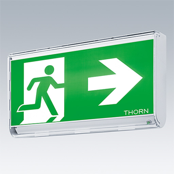 Exit Sign, E3M High Performance IP40, c/w LED Strip