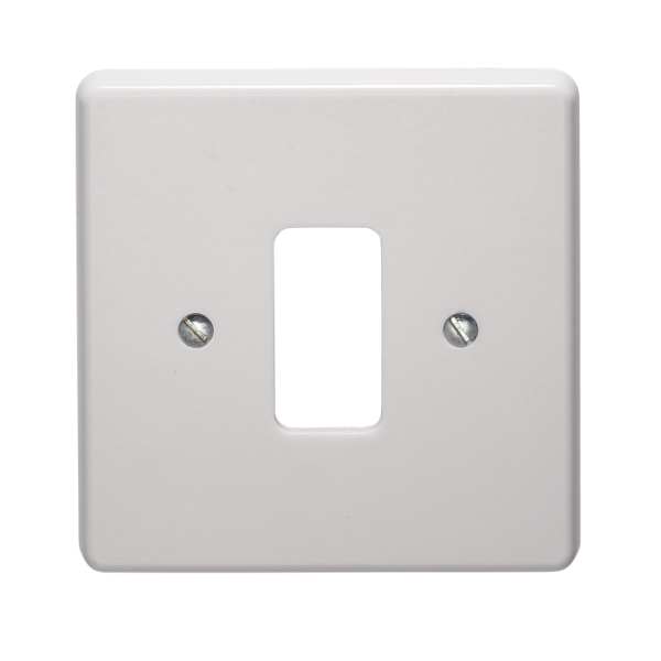 Grid Plate, 1 Gang Flush