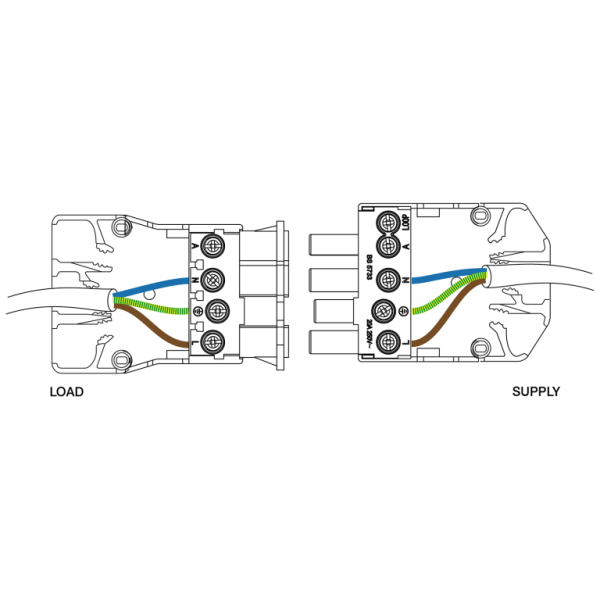 Click CT203C Flow Connector 4 Pin 20A - Image 2