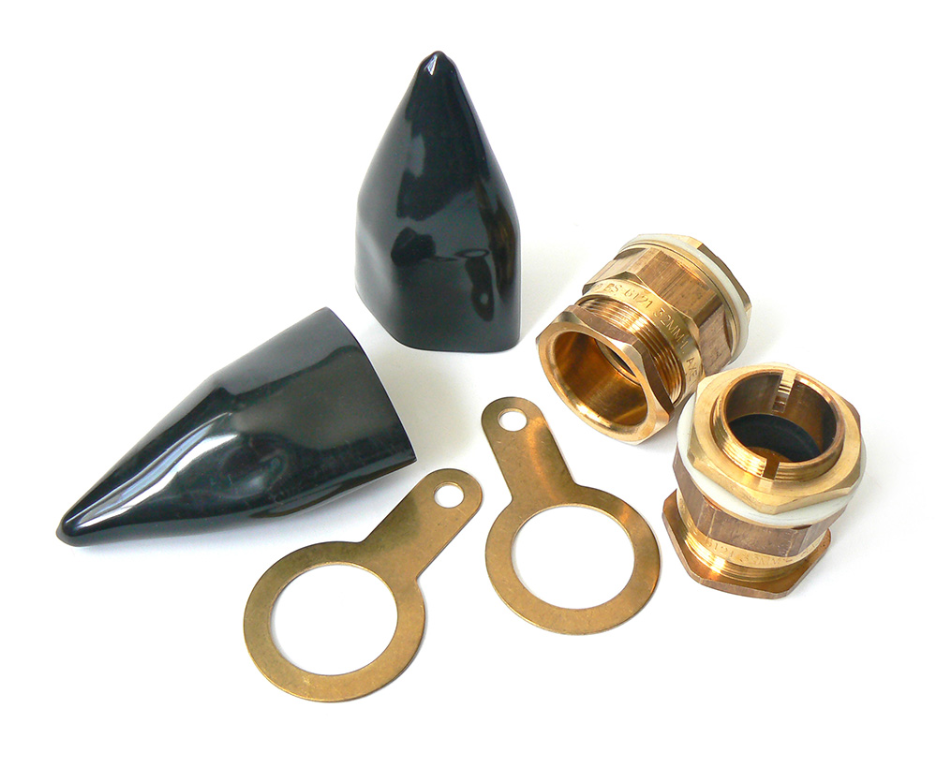 Gland Pack, Indoor/Outdoor CXT Pack=2 IP66, for Wire Braid Cables