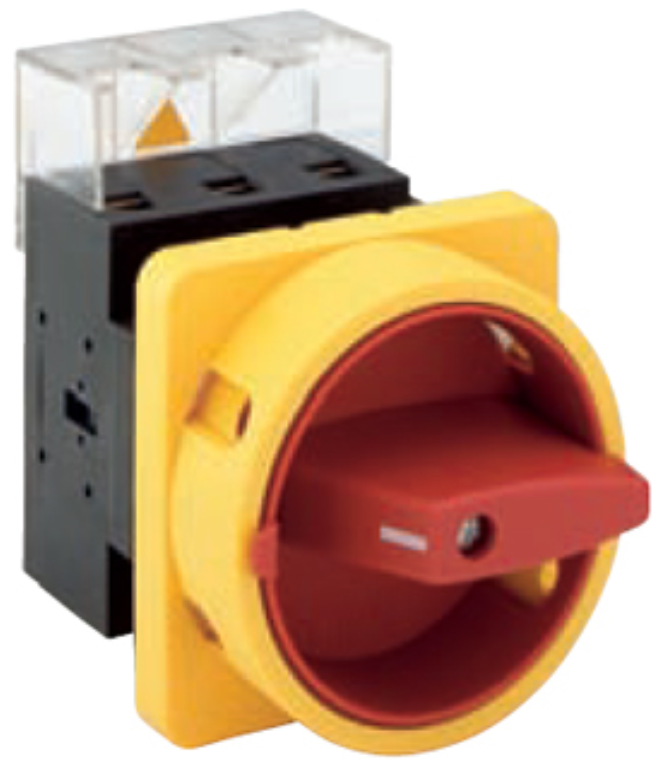 Switch Disconnector, 3 Pole Enclosed Insulated, IP66 c/w Red/Yellow Padlock Handle