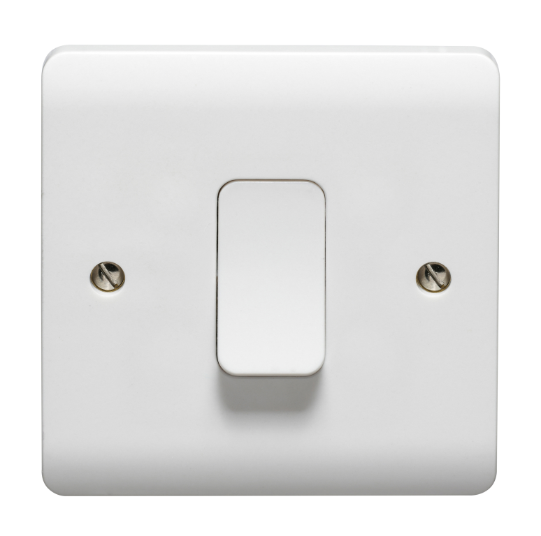 Control Switch, 1 Gang DP c/w LED