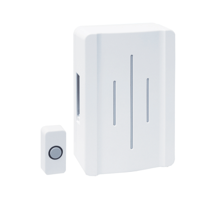 Door Chime, Mains Integral Transformer, c/w Bell Push