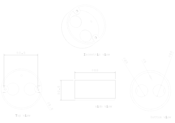METPRO - LP2G LOOP-IN 2 HOLE BESABOX G - Image 2