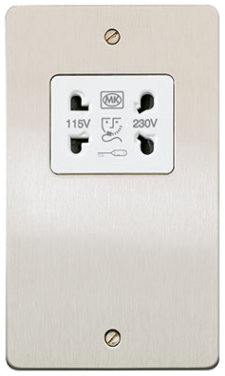Shaver Supply Unit, Dual Voltage, White Inserts