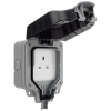 Socket, 1 Gang Unswitched IP66