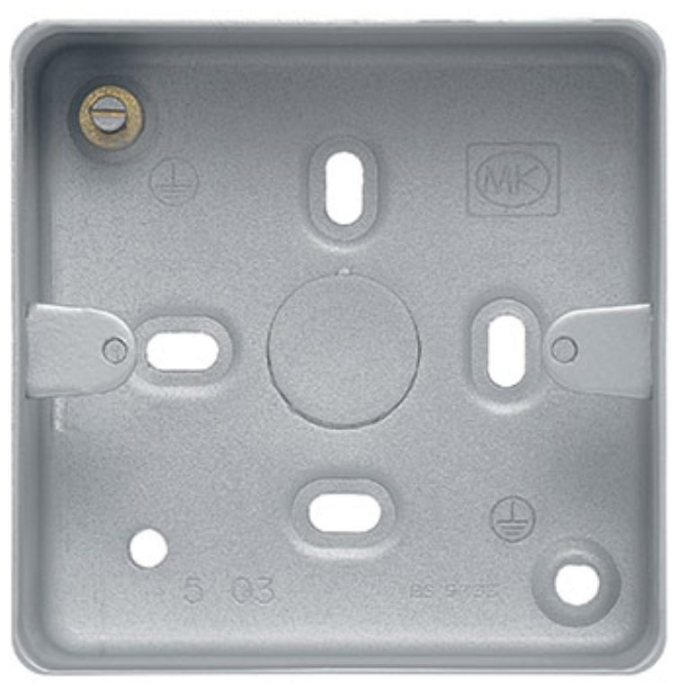 Box, 1 Gang Surface, w/o Knockouts