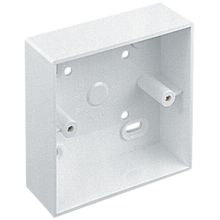 Box, 1 Gang Surface Plain, Square Corners