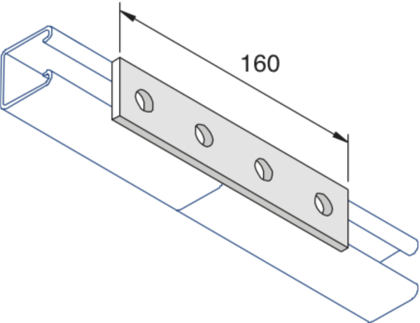 4 HOLE FLAT PLATES (SB509) P1067 - Image 3