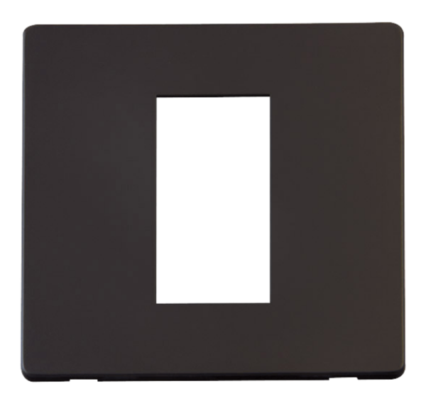 Frontplate, 1 Gang 1 Media Module