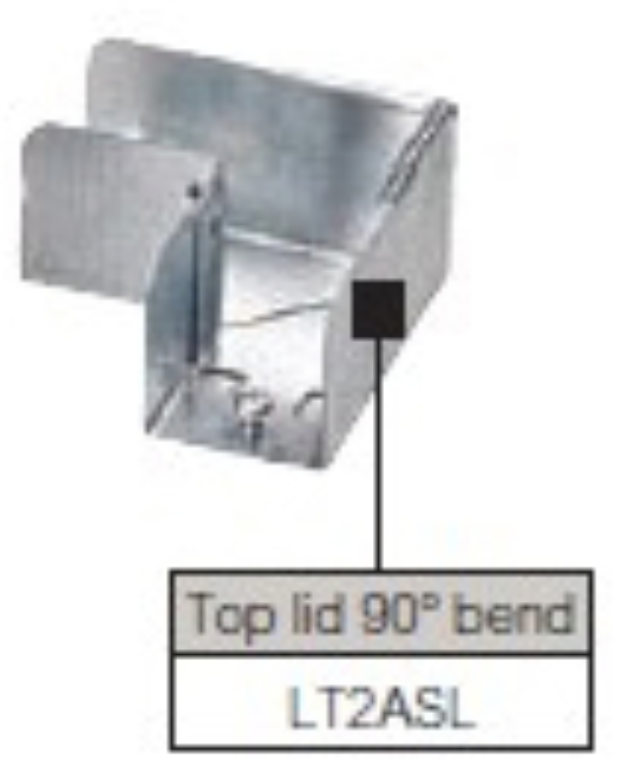 Bend, 90Deg Top Lid