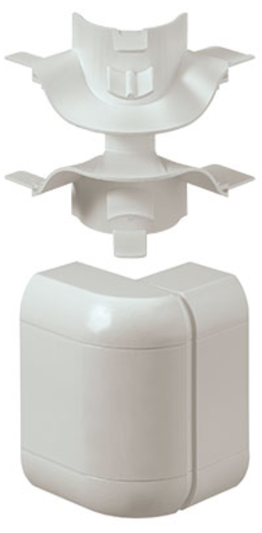Corner, External Flexible for 3D Antibac, Dado Trunking