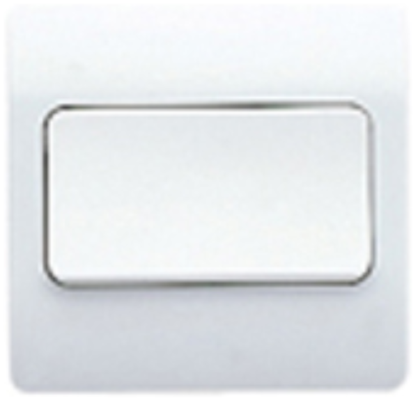 Plate Switch, 1 Gang 2 Way SP, Wide Rockers