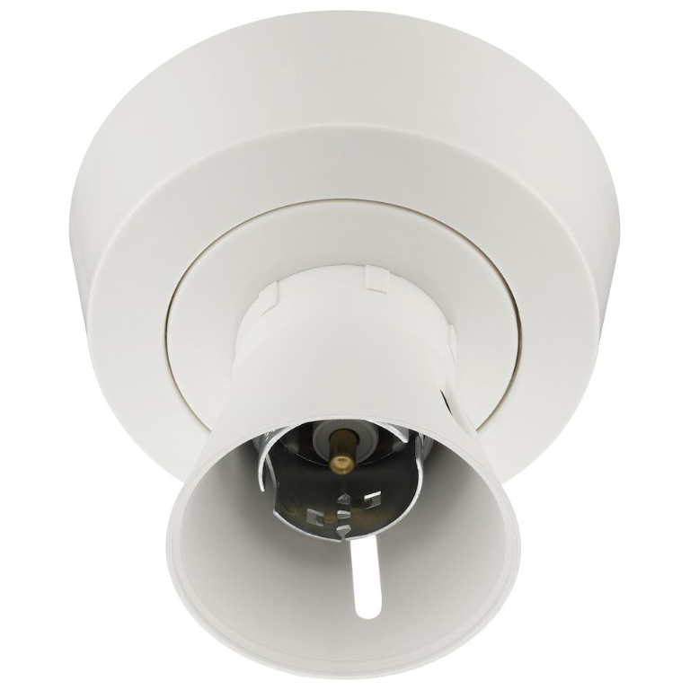 Lampholder, Enc Batten 3Term Earth HO Skirt, Prewired to Base