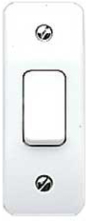 Switch, 1 Gang 2 Way SP Architrave