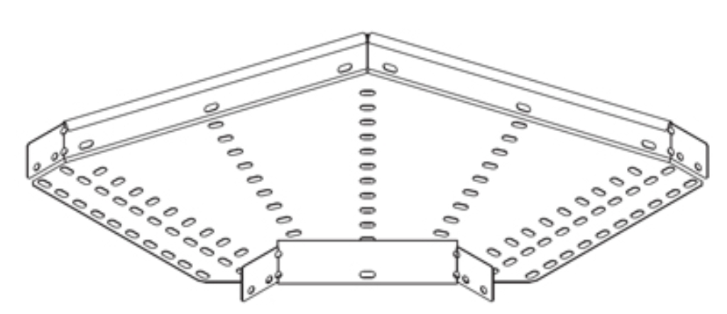 Metsec Medium Duty 90Deg Flat Bend 600mm