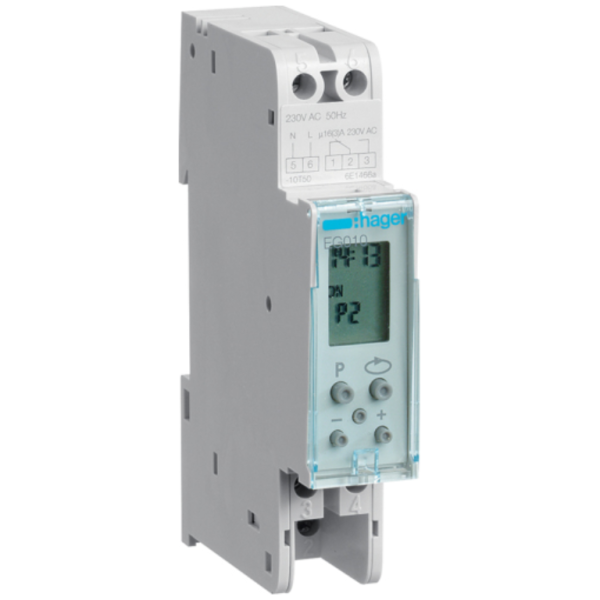 Time Switch, 1 Channel Daily 3 On 3 Off, 1 Module