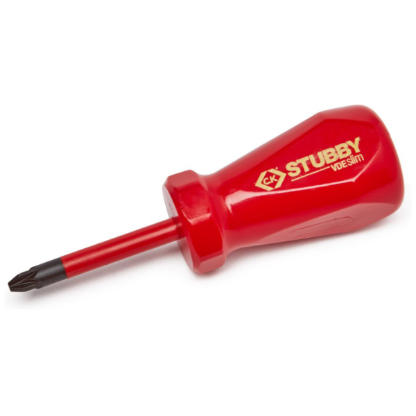 Screwdriver, Stubby Slim VDE 4 Piece Set - Image 2