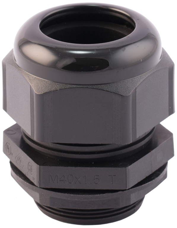 40MM Cable Gland, c/w Locknuts & Washers