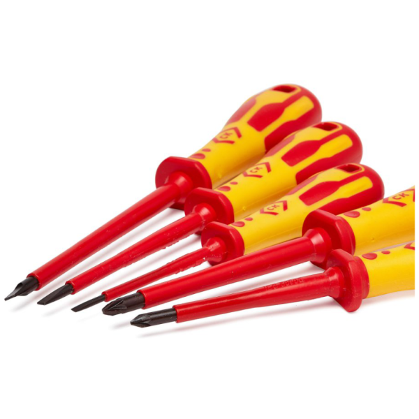 CK T49183D 5 Pce Screwdriver Set SL/PZD - Image 4