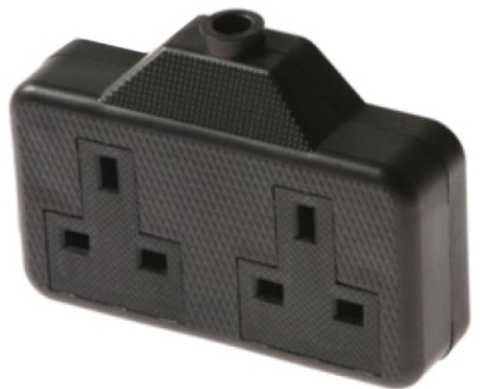 Socket, Extension 2 Gang Unwired, Trade Pack
