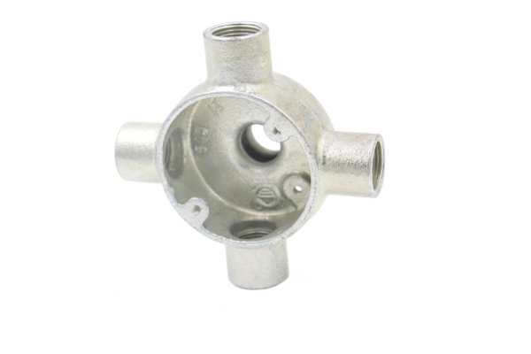 METPRO - MB5G 20MM GALV 4 WAY BOX