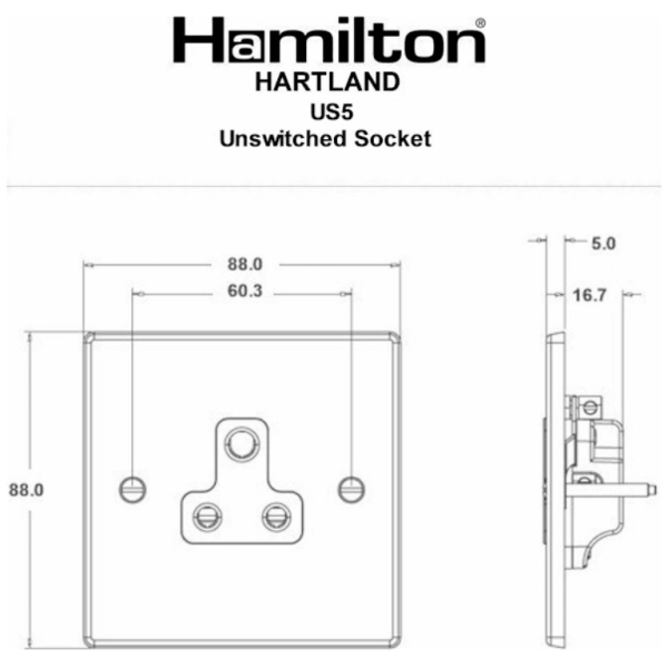 HAMILTON 5A UNSW.SOCKET - Image 3