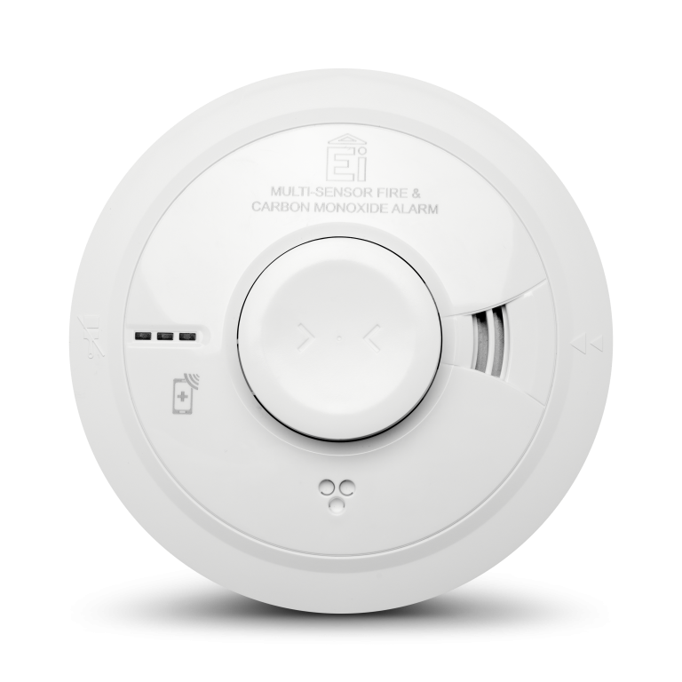 Alarm, Multi Sensor Fire & CO, 10Yr Rechargeable Lithium Back-up