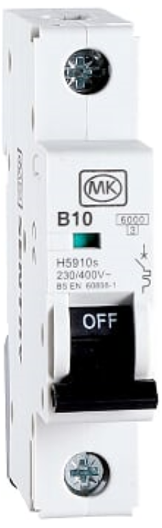 MCB, SP Type B, 1 Module