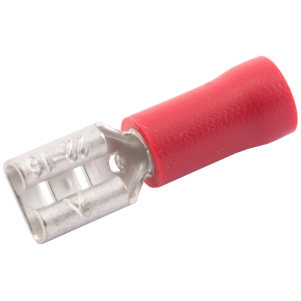 Terminal, Push-On Female Preinsulated, Pack 100 - Image 2