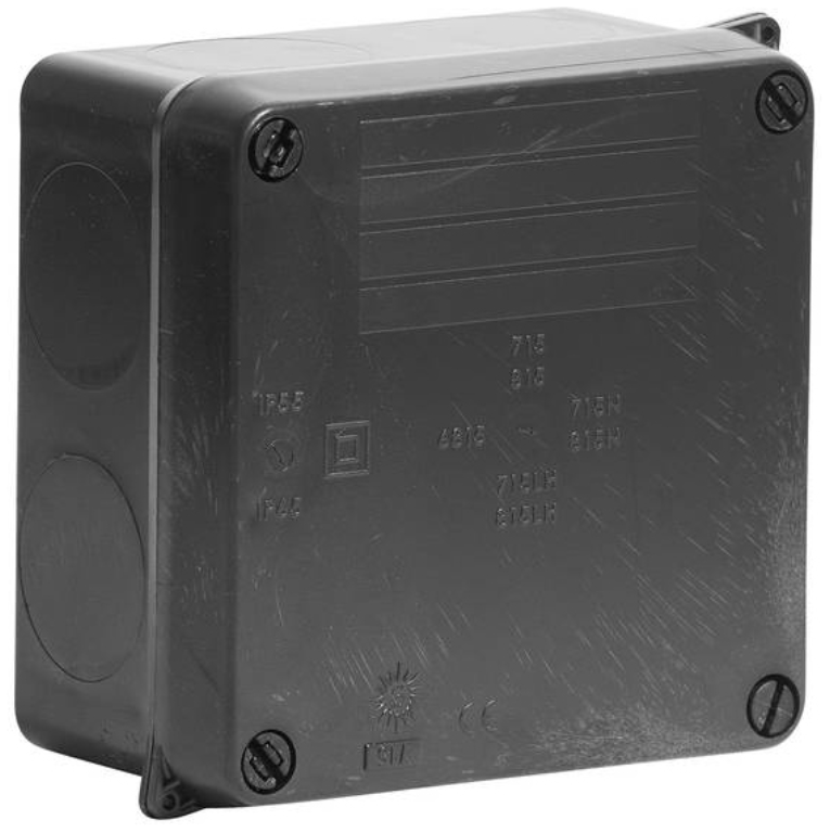 Junction Box, WIB 1 Smooth Sided Enclosure, IP65