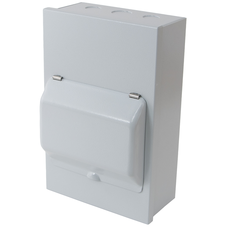 Enclosure, 6 Module IP20 c/w Metal Lid