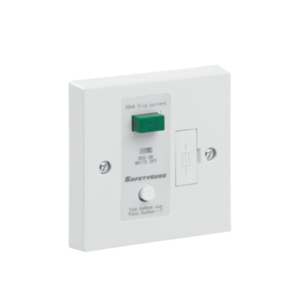 Connection Unit, Fused c/w RCD