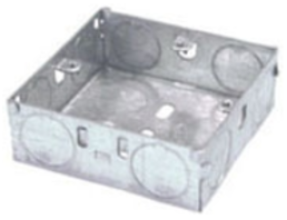 Box, 1 Gang Switch & Socket