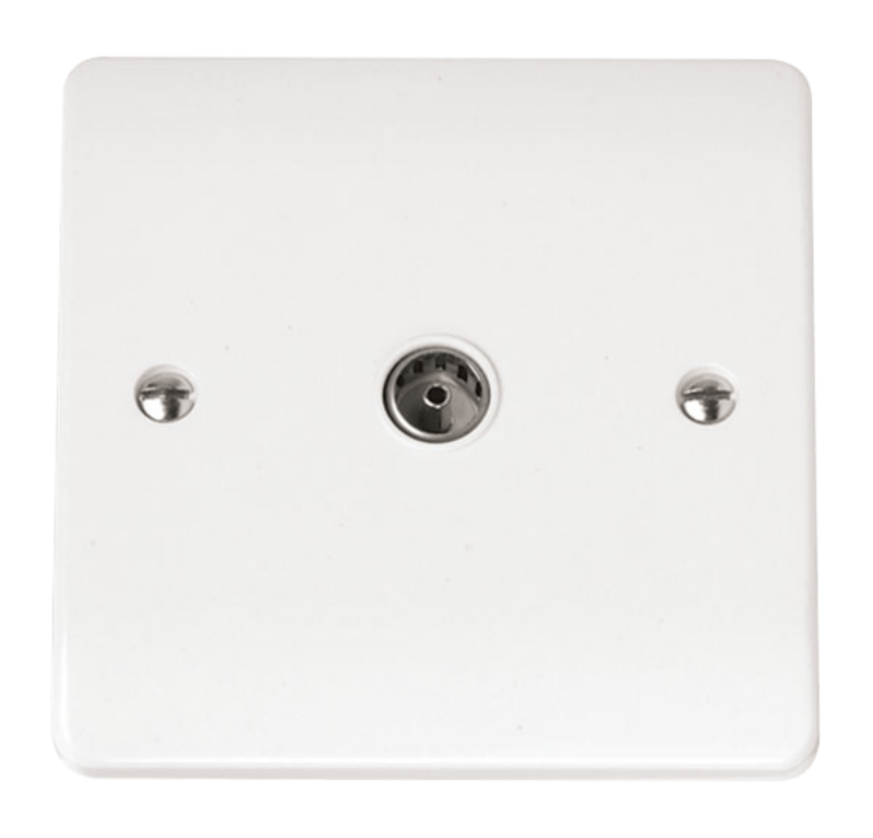 CLICK 1G COAX/TV PLATE