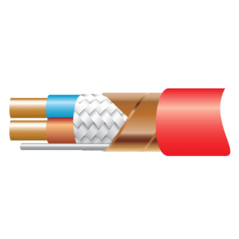 Cable, 2Core FT120 Fire Resistant Enhanced, 100m Reel