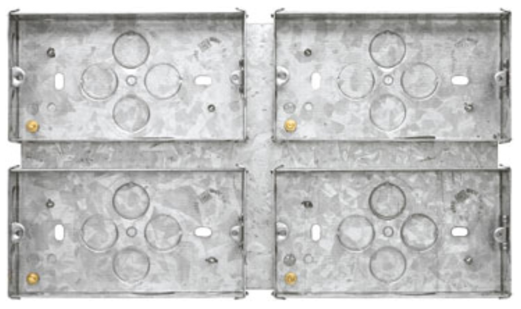 Plate, Combi 4 Gang