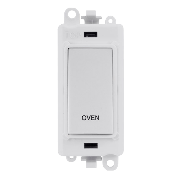 Switch, DP Module – White Insert, Printed Oven