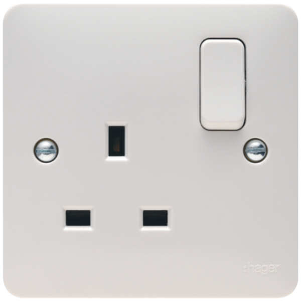 Hager WMSS81 Socket 1G D