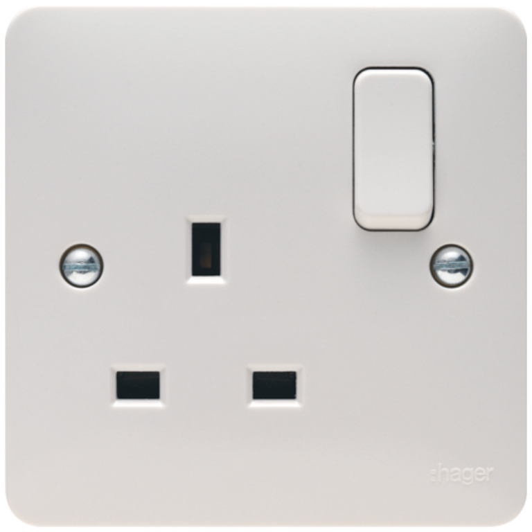 Hager WMSS81 Socket 1G D