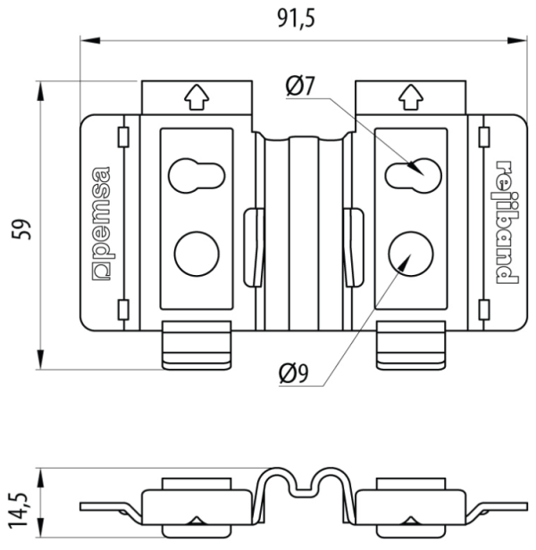 Connector, Fast Click Base - Image 2