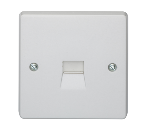 Socket, 1 Gang Telephone Master