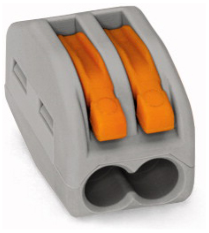 WAGO 2-WAY LEVER CONNECT (50) PER BOX