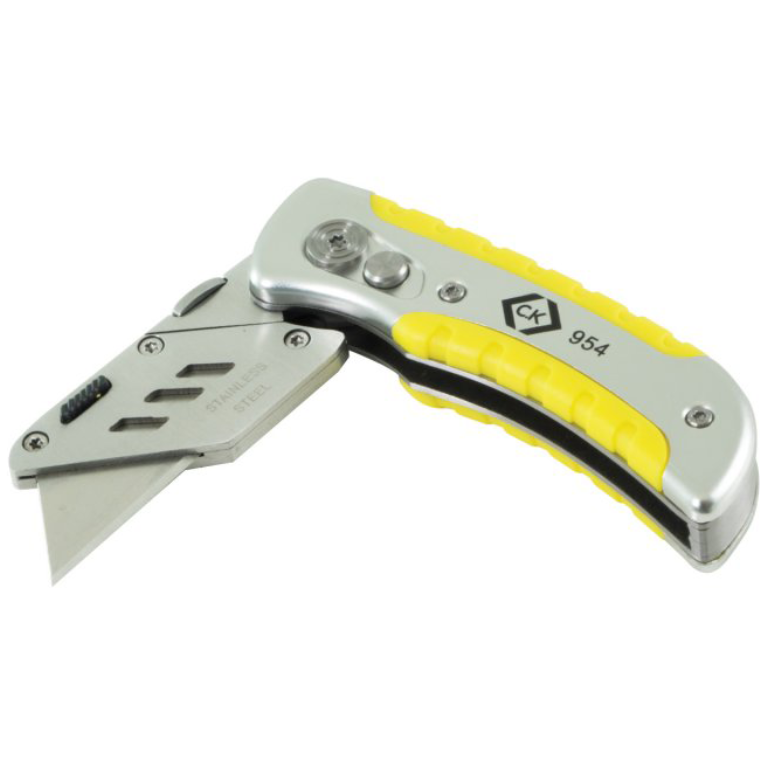 CK TWIN BLADE FOLDING UTILITY KNIFE