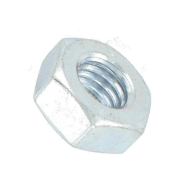 0203M06P - FULL NUTS BZP M6 (100)