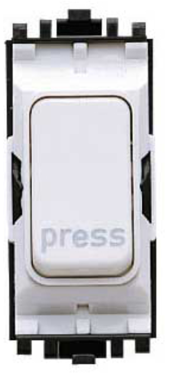 Grid Switch, 2 Way SP Reatractive, Marked Press